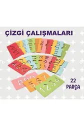 Volee Craft Ahşap Parçalar Çizgi Çalışması