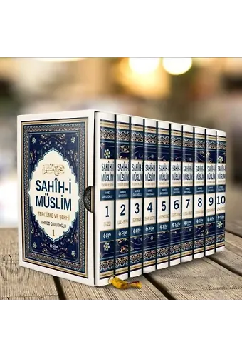 Sahihi Müslim Tercüme ve Şerhi 10 Cilt Takım