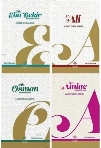 Ahmet Cemil Akıncı Tarihi Roman Seti (4 Kitap)