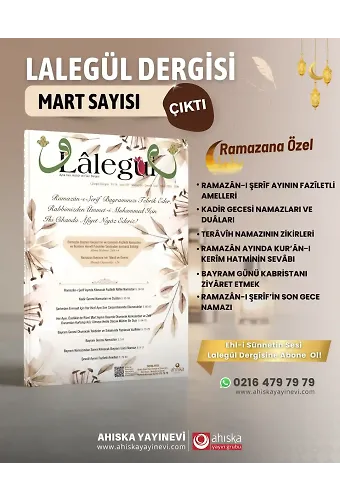 Lalegül Dergisi 157. Sayı Mart 2026