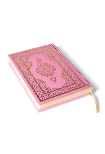 Mushafı Şerif Orta Boy 2 Renk Semerkand Pembe Kapak