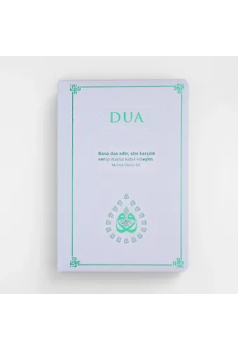 DUA (Evrâdı Şerîfe) Büyük Boy - Arapça+Türkçe - YEŞİL