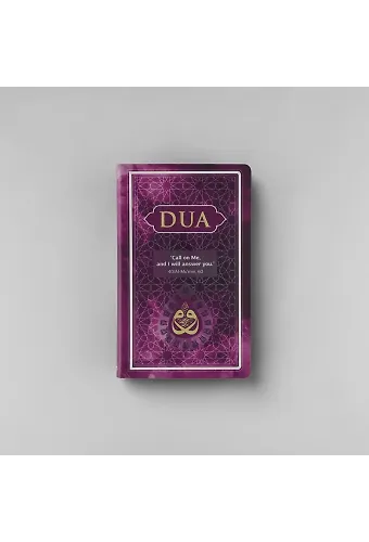DUA (Evrâdı Şerîfe) Cep Boy ARAPÇA + İNGİLİZCE - Lila