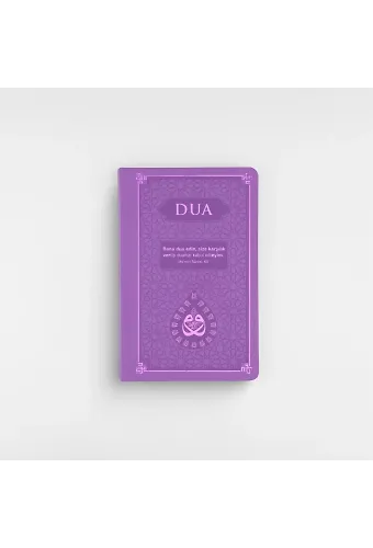DUA (Evrâdı Şerîfe) Orta Boy Arapça+Türkçe - TERMO KAPAK - LİLA