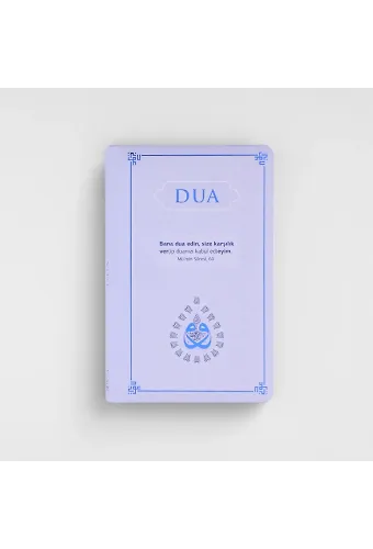 DUA (Evrâdı Şerîfe) Orta Boy Arapça+Türkçe - LACİVERT