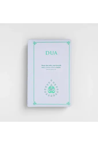 DUA (Evrâdı Şerîfe) Orta Boy Arapça+Türkçe - YEŞİL