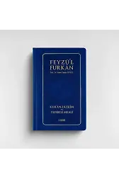 Feyzül Furkan Kurânı Kerîm ve Tefsirli Meali (Orta Boy - Ciltli) LACİVERT