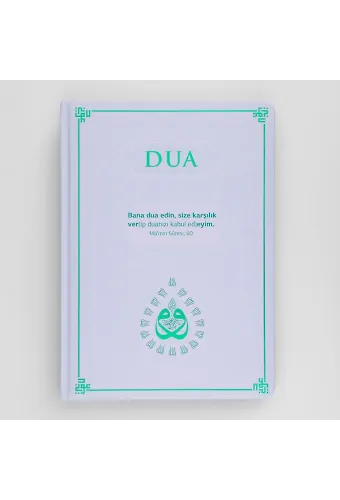 DUA (Evrâdı Şerîfe) Rahle Boy - Arapça+Türkçe - YEŞİL