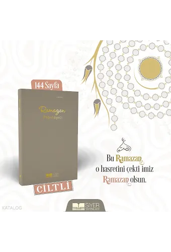 Ramazan Planlayıcı Sert Kapak(Ciltli)