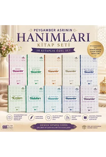 Peygamber Asrının Hanımları Kitap Seti (10 KİTAP)
