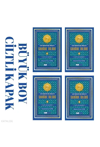 Sahabe İklimi 4 Cilt Takım Büyük Boy Ciltli Sert Kapak
