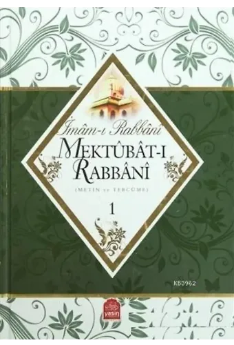 Mektubatı Rabbani Arapça Metin ve Tercümesi 2 Cilt Takım