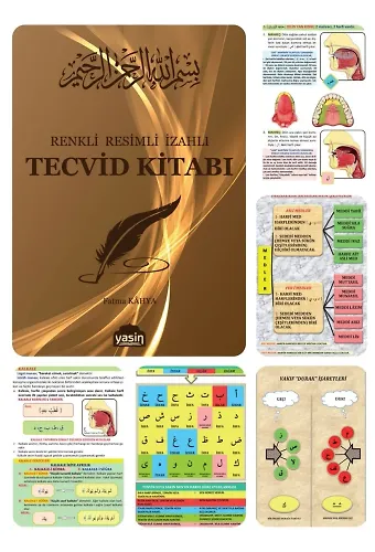 Tecvid Kitabı (Renkli-Resimli-İzahli)