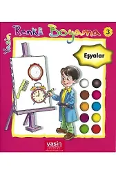 Renkli Boyama 3 - Eşyalar