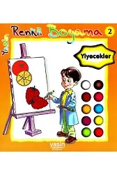 Renkli Boyama 2 - Yiyecekler