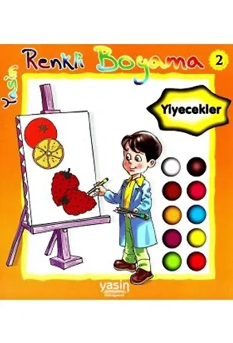 Renkli Boyama 2 - Yiyecekler