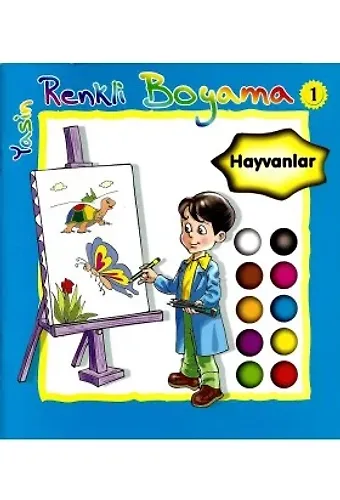Renkli Boyama 1 - Hayvanlar