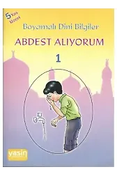 Boyamalı Dini Bilgiler 1 Abdest Alıyorum