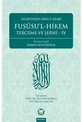 Fusûsu'l-Hikem Tercüme ve Şerhi 4