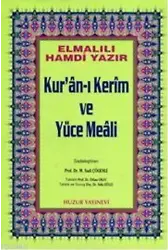 Kuran-ı Kerim ve Yüce Meali - Rahle Boy; Hafız Osman Hatlı