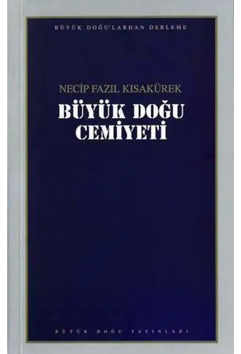 Büyük Doğu Cemiyeti