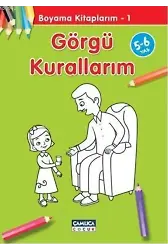 Görgü Kurallarım; Boyama Kitaplarım 1