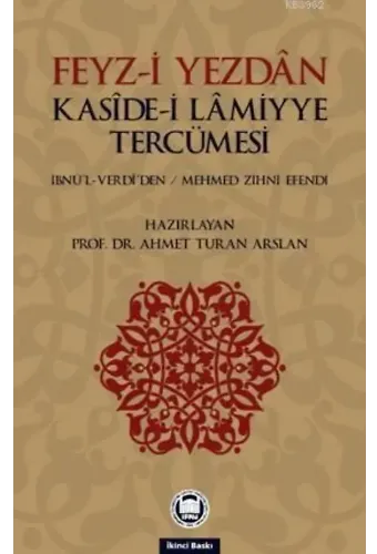 Feyz-i Yezdan Kaside-i Lamiyye Tercümesi