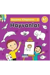 Hayvanlar; Boyama Kitaplarım 2
