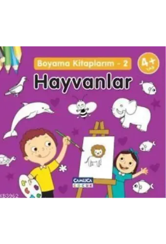 Hayvanlar; Boyama Kitaplarım 2