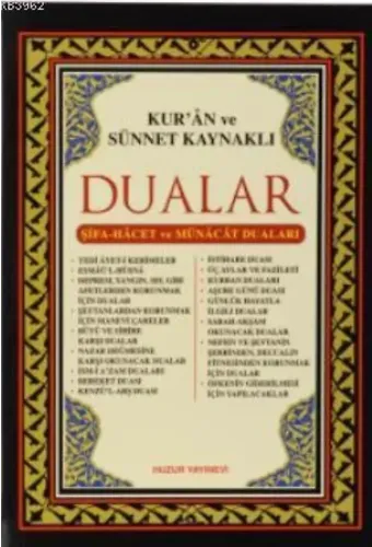 Kurân Ve Sünnet Kaynaklı Dualar