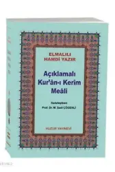Açıklamalı Kur'an-ı Kerim Meali (Kod:044, Çanta Boy, Metinsiz)