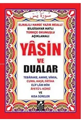 Yasin ve Dualar (Cep Boy); Bilgisayar Hatlı Türkçe Okunuşlu ve Mealli