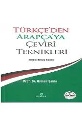 Türkçe'den Arapça'ya Çeviri Teknikleri