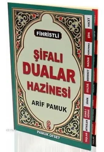 Şifalı Dualar Hazinesi (Dua-125, Fihristli)