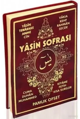 Yasin Sofrası (Yas-098, Arapça, Plastik Kapak, Mini Boy)