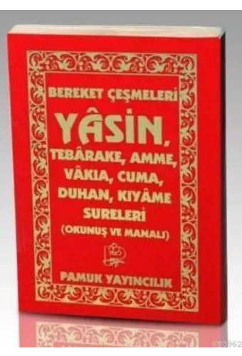 Bereket Çeşmeleri Yasin (Yas-116, Okunuş ve Manalı); Tebareke, Amme, Vakıa, Cuma, Duhan, Kıyame Sureleri