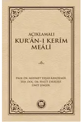Açıklamalı Kur'an-ı Kerim Meali