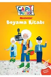 Çatpat Profesör Meslekler Boyama Kitabı | Hasan Nihat Sütçü
