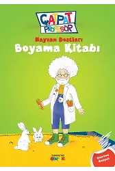 Çatpat Profesör Hayvan Dostları Boyama Kitabı | Hasan Nihat Sütçü