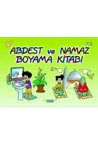 Abdest ve Namaz Boyama Kitabı | Ahmet Kasım Fidan