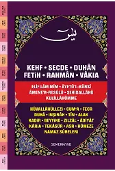 Yasini Şerif Rahle Boy - Fihristli Ciltli