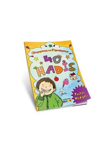 Kırk Hadis Boyuyorum ve Öğreniyorum Boyama Kitabı | Özlem Gülmez