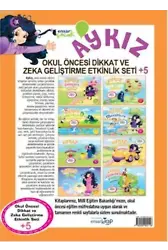 Aykız - Okul Öncesi Dikkat ve Zeka Geliştirme; Etkinlik Seti + 5