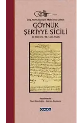 Göynük Şer'iyye Sicili (Ciltli); H. 908-912/ m. 1503-1507