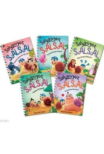 Salyangoz Salsal Set (5 Kitap)