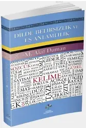 Dilde Belirsizlik ve Eş Anlamlılık