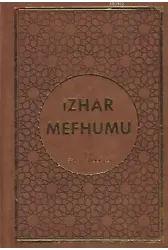 İzhar Mefhumu Kelime Manalı (Ciltli)