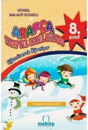 8. Sınıf Arapça Yarı Yıl Tatil Kitabı