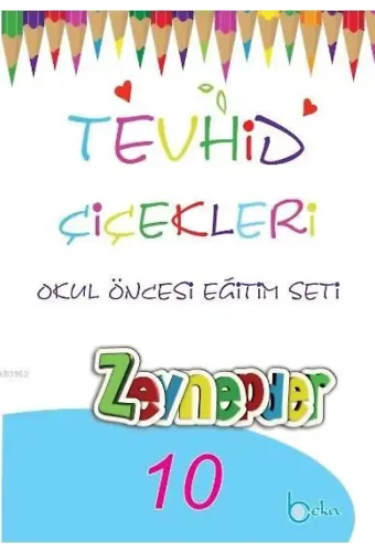 Tevhid Çiçekleri Okul Öncesi Eğitim Seti (10 Kitap)
