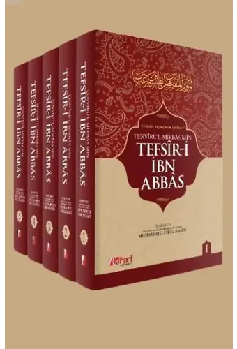 İbn Abbas Tefsiri (5 Cilt Takım); 15 Hadis Kaynağından Derlenen Tefsir-i İbn Abbas